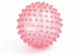 LUDI mankštos kamuolys, rožinis, 20 cm