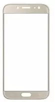 Samsung Galaxy J7 2017 telefono ekrano aukso spalvos apsauginis stiklas