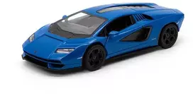 KiNSMART automobilis, Lamborghini Countach LPI 800-4, mėlynas