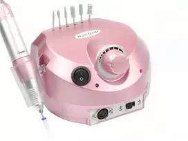 Manikiūro ir pedikiūro freza Lewer DM-202 Nail Drill, rožinės spalvos