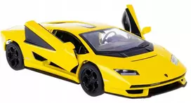 KiNSMART automobilis, Lamborghini Countach LPI 800-4, geltonas