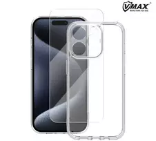 Vmax dėklas + apsauginis stiklas 2,5D premium Samsung Galaxy A15 4G / A15 5G