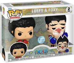 Funko POP! One Piece Luffy & Foxy 2 pack exclusive
