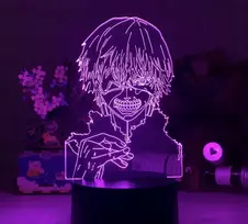 Lempa 3D Led Tokyo Ghoul