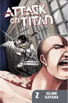KNYGA Komiksas Manga Attack on Titan vol 2