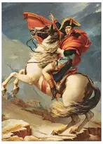 Dėlionė Napoleonas, kertantis Alpes, 1000