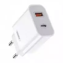 Buitinis kroviklis Remax RP-U122, USB + TYPE-C, 33W