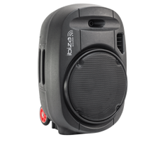 Ibiza Sound PORT12UHF-MKII NEŠIOJAMA GARSO SISTEMA SU AKUMULIATORIUMI + 2X UHF BELAIDŽIAI MIKROFONAI, USB/SD/AUX/BLUETOOTH, 12''/30CM