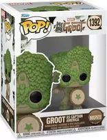 Funko POP! Marvel Groot As Captain America