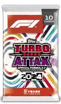 Kortų pakelis Formula Turbo Attax