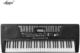 Aiersi A225 61-klavišo sintezatorius su šviečiančiais klaivišais