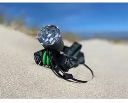 Ant galvos tvirtinamas UV žibintas gintarų paieškai "Amber Moon" 42W
