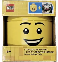 LEGO storage head mini + 30584 LEGO creator