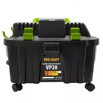 Akumuliatorinis dulkių siurblys ProCraft VP20, 20 V (be akum. ir krov.)