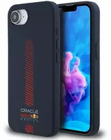 Red Bull Raudona Bull Raudona Bull Silicone Powerbar MagSafe Apple iPhone 16e dėklas telefonui mėlynos spalvos