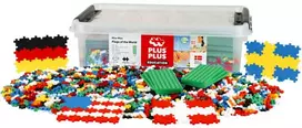 Plus Plus edukacinė dėžė, Pasaulio Vėliavos, 2400 det.