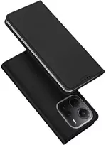 DUX DUCIS piniginės dėklas SKIN PRO, skirtas REDMI NOTE 14 4G (163,25 mm) juodas