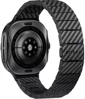 Pitaka Anglies pluošto dirželis, juodas - „Galaxy Watch“, „Galaxy Watch Ultra“