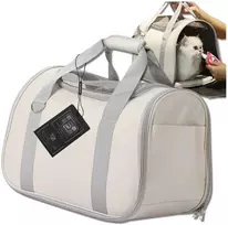 Gyvūnų transportavimo krepšys BAD&BAGS, smėlio spalvos
