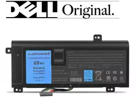 DELL 8X70T, 6000mAh, Original Nešiojamo kompiuterio baterija