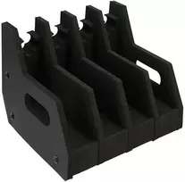 BRIHARD ADVANCED 4-GUNS FOAM HOLDER PISTOLETŲ STOVAS