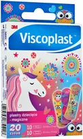 VISCOPLAST Magic vaikiški pleistrai, 2 dydžiai, 20 vnt., dėžutė