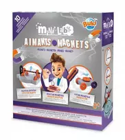 Mini laboratorija vaikams Magnetai 10 eksperimentų