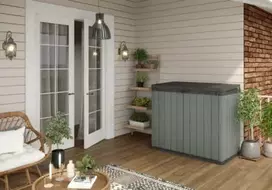 Extralink Sodo spintelė Keter STORE IT OUT DARWIN, Žalias