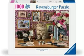 Ravensburger Dėlionė 1000 vnt. - Mano mielas katinas