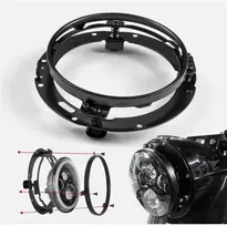 7 colių LED priekinių žibintų tvirtinimo kronšteinas, apvalus, skirtas Harley Jeep Wrangler