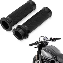 1" 25mm motociklo rankenos, skirtos Harley, Sportster, Touring, Honda, Kawasaki, Suzuki, Yamaha, Bobber Chopper
