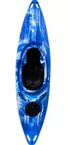 WW balto vandens kajakas AMBER L.O.G. CLUB, 261 x 63 x 38 cm, Mėlyna Balta, iki 120 kg, HDPE