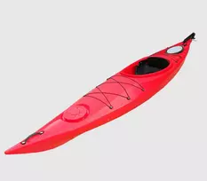 Vienvietė baidarė AMBER MOLAKE 11.5 WR, Su vairo sistema, 355 x 63 x 36 cm, LDPE, Raudona