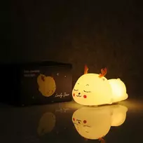 Pakraunamas naktinis LED Briedžiukas - šviestuvas