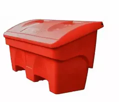ISORT smėlio - druskos mišinio dėžė, 200 l, raudona
