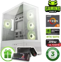 Stacionarus žaidimų kompiuteris Varlė Gaming PC Powered by MSI | Ryzen 5 9600x + RTX 5070 | RAM 32GB DDR5 | 1TB NVMe SSD + MSI DOVANA