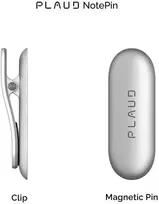 Diktofonas PLAUD NotePin Clip and Magnetic Pin - Lunar Sidabrinis (Priedas diktofonui)