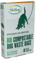 BioBag šunų išmatų maišeliai blokelyje