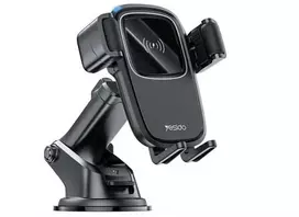 Yesido C187 automobilinis telefono laikiklis su bevieliu krovimu 15W
