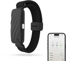 „Homedics SS-WB100BK-WW WakeBand“, jūsų tylus žadintuvas, juodas