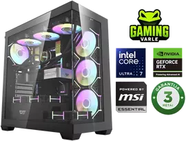 Stacionarus žaidimų kompiuteris Varlė Gaming PC Powered by MSI | Intel Core Ultra 7 265KF + RTX 5070 12GB | 32GB DDR5 RAM | 1TB NVMe M.2 SSD