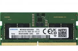 Nešiojamo kompiuterio atmintis Operatyvinė atmintis Samsung 8GB DDR5 4800MHz SODIMM, OEM