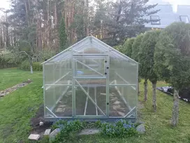 Šlaitinis šiltnamis CLASIC 2,5x8 su 4mm danga