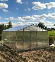 Šiltnamis DELUXE 4x8 su 4mm danga