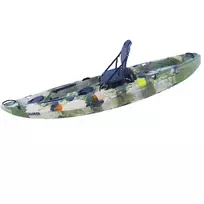 Vienvietė žvejybinė SIT-ON-TOP baidarė AMBER BAIT COMFORT, 301 x 78 x 37 cm, LDPE, 29 kg, Jungle Camo