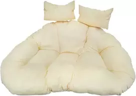 Pagalvė krėslams-sūpynėms FC1071-2 ir FC1071-3 106x120x15cm rusvai pilka