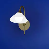 LED sieninis šviestuvas, rudas