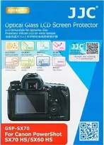Kameros priedas - JJC GSP SX70HS optinis stiklo apsauginis dangtelis (SX70HS, 0.3mm, 95% šviesos pralaidumas)