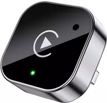 2-in-1 belaidis USB Apple CarPlay ir Android Auto adapteris – iš laidinio į belaidį (Plug & Play)