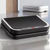 Išmanioji vibruojanti treniruoklio platforma su Bluetooth ir treniruočių virvėmis – viso kūno treniruotė su muzika!